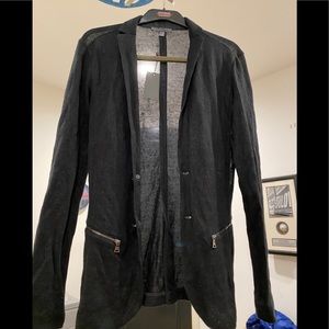 Black John Varvatos Light weight Jacket